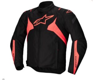 Alpinestars T-Jaws V4 MC-Jakke WP Svart/Rød