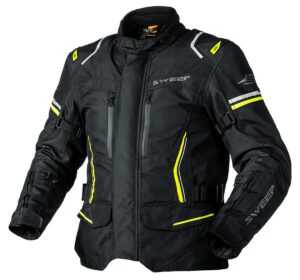 Sweep Outback MC-Jakke Svart/Gul