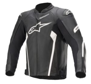 Alpinestars Skinnjakke Faster V2 Svart/Hvit