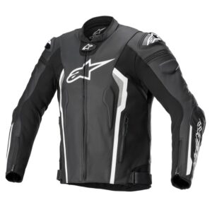 Alpinestars Skinnjakke Missile v2 Svart/Hvit