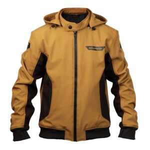 Bullfighter Ghost Softshell MC-Jakke Khaki Brun