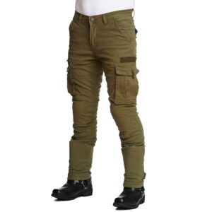 Sweep Jungle Kevlar MC-Jeans Olive/Grønn Lengde: 32