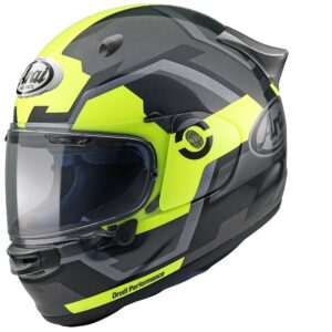 ARAI QUANTIC FACE FLOUR YELLOW