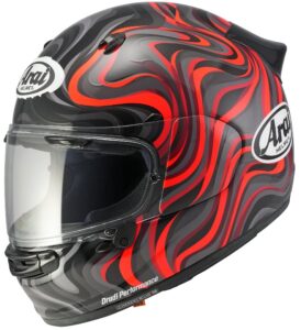 ARAI QUANTIC SWIRL RED