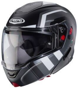 CABERG HORUS X ROAD MATT BLACK/GUN METAL/WHITE
