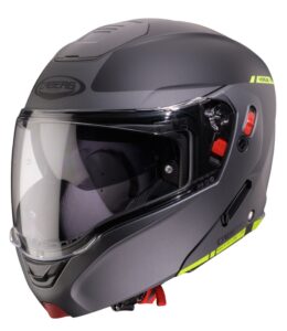 CABERG HORUS  X RAY MATT BLACK/GUN/YLW FLUO