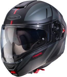 CABERG LEVO X MANTA MATT BLACK/ANTHRACITE/RED