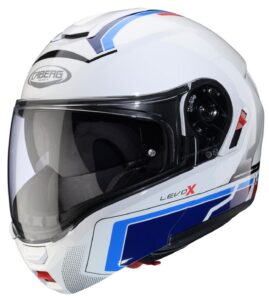 CABERG LEVO X ELITE MATT WHT/RED/BLUE
