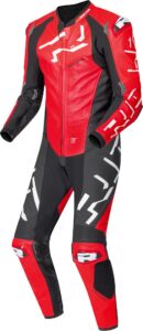 Richa Stradale Skinndress 1-del Rød/Svart