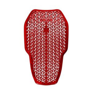 CLOVER BACK PRO VENT CE L2 RØD RYGGSKINNE
