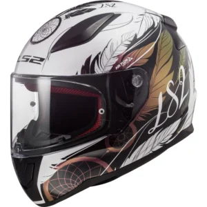 LS2 MC-Hjelm FF353 Rapid II Boho Svart/Rosa