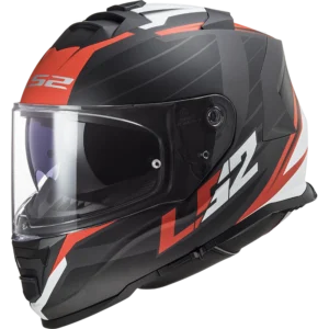 LS2 MC-Hjelm FF800 Storm II Nerve Svart/Rød