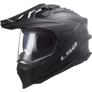 LS2 Endurohjelm MX701 Explorer Solid Matt Svart
