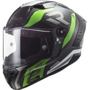 LS2 MC-Hjelm FF805 Thunder Supra Grønn/Hvit
