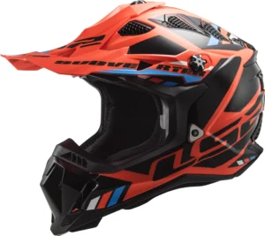 LS2 Crosshjelm MX700 Subverter II Stomp Oransje