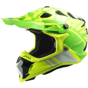 LS2 Crosshjelm MX700 Subverter Gammax Gul / Grønn