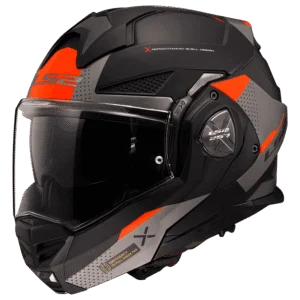 LS2 Åpningshjelm FF901 Advant X Oblivion Matt Svart/Rød