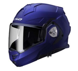 LS2 Åpningshjelm FF901 Advant X Oblivion Solid Matt Blå