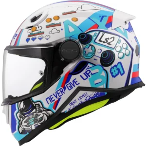 LS2 Barnehjelm FF812 Kid Next Level Hvit