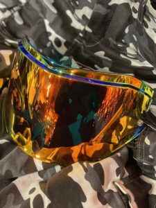 LS2 Visir FF805 Thunder – Rødt Sølv/Rødt Speil