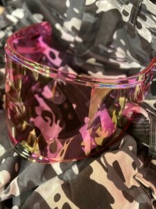 LS2 Visir FF327 Challenger – Rosa Sølv/Rosa Speil