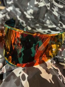LS2 Visir FF353/FF800 Rapid/Storm – Rødt Sølv/Rødt Speil
