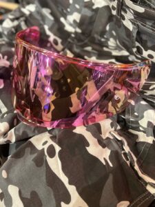 LS2 Visir FF353/FF800 Rapid/Storm – Rosa Sølv/Rosa Speil