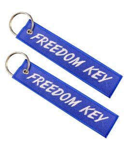 Nøkkelring Freedom Key Blå