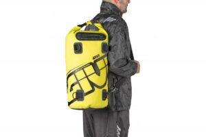 Givi EA114GR Vanntett duffelbag Easy 30 liter Svart/Rød