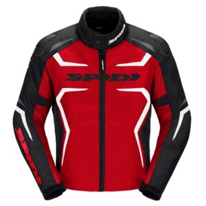 SPIDI RACE EVO H2OUT JAKKE BLACK RED WHITE