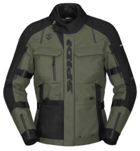 SPIDI TOUR EVO 2 LIGHT BLACK MILITARY GREEN JAKKE