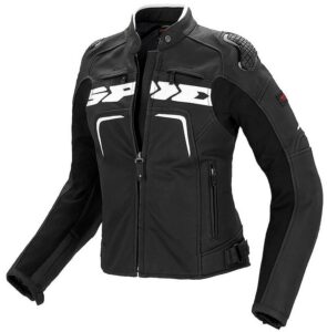 SPIDI EVORIDER 2 LADY SKINNJAKKE BLACK/WHITE