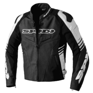 SPIDI TRACK WARRIOR SKINNJAKKE BLACK/WHITE