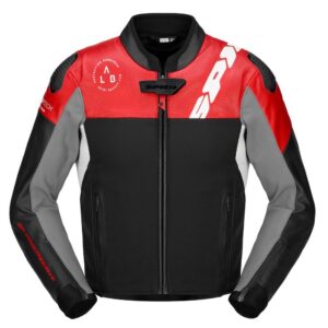 SPIDI DP-PROGRESSIVE HYBRID JAKKE BLACK WHITE RED