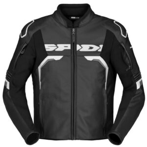 SPIDI EVORIDER 3 BLACK WHITE SKINNJAKKE