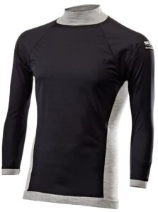 SIXS MER. LONG SL. TURTLEN. JERS. WI.SH. LIGHT GREY