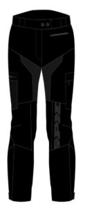 SPIDI TOUR EVO 2 PANTS LADY LIGHT  BLACK  BUKSE