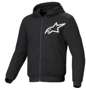 Alpinestars Chrome V2 Dame MC-Hoodie Svart/Hvit