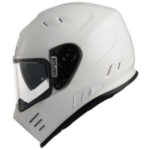 Simpson MC-Hjelm Venom Hvit
