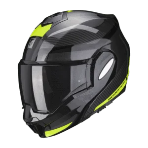 Scorpion Åpningshjelm EXO-Tech Trap Svart/Gul