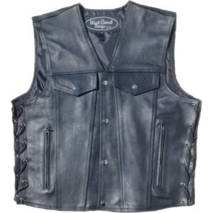 SKINNVEST PREMIER M/SNØRING