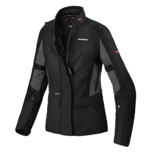 SPIDI TRAVELER 2 LADY CURVY JACKET BLACK/GREY, K48